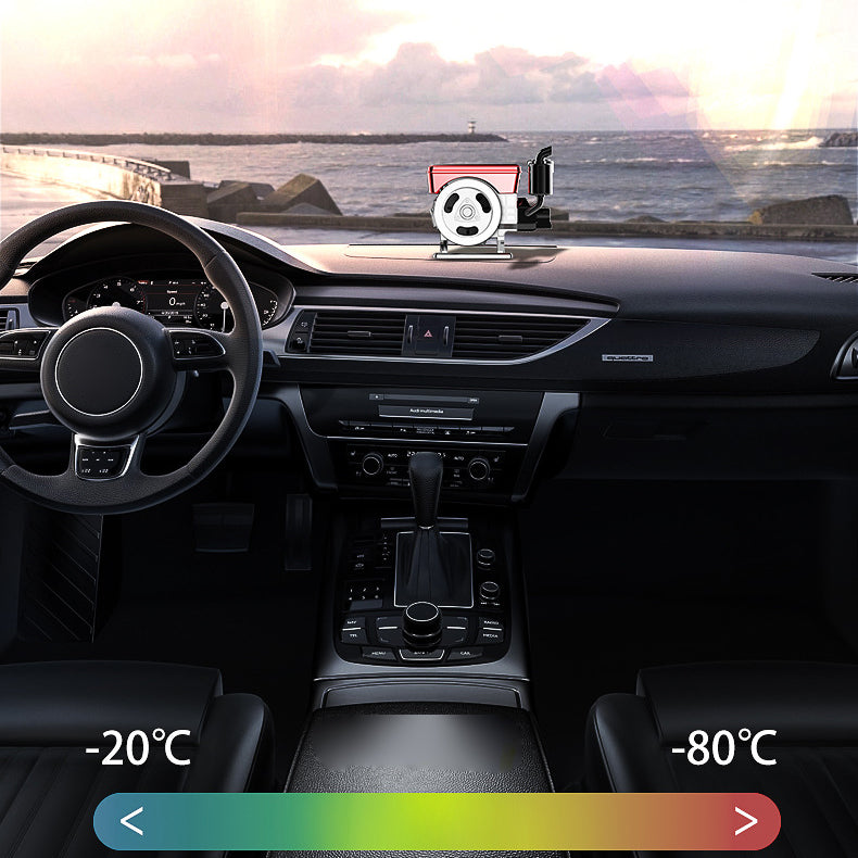 Solarbetriebener, selbstdrehender Aromadiffusor für das Auto