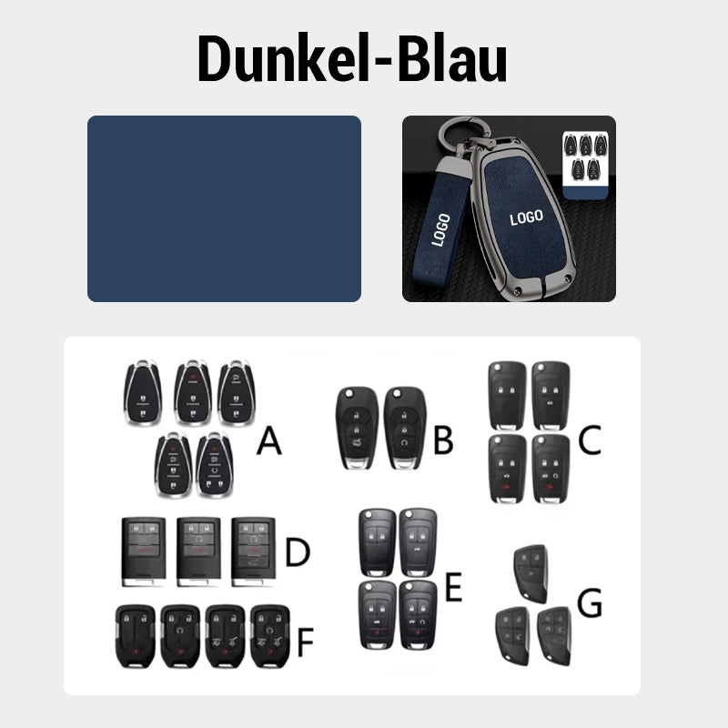 【Für Chevrolet】 – Schlüsselhülle aus echtem Leder